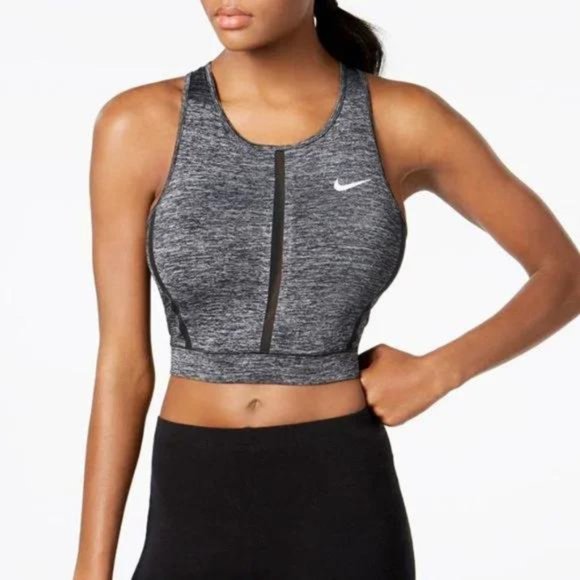 Nike Tops - Nike Pro Hypercool Mesh Racerback Cropped Tank Top